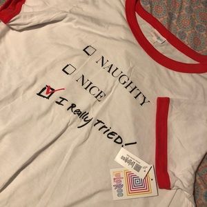 Lularoe Christmas top